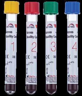 RBC Coombs Control Across RBC Coombs Control, içersinde anti-d ile sensitize edilmiş kırmızı kan hücreleri ile Coombs