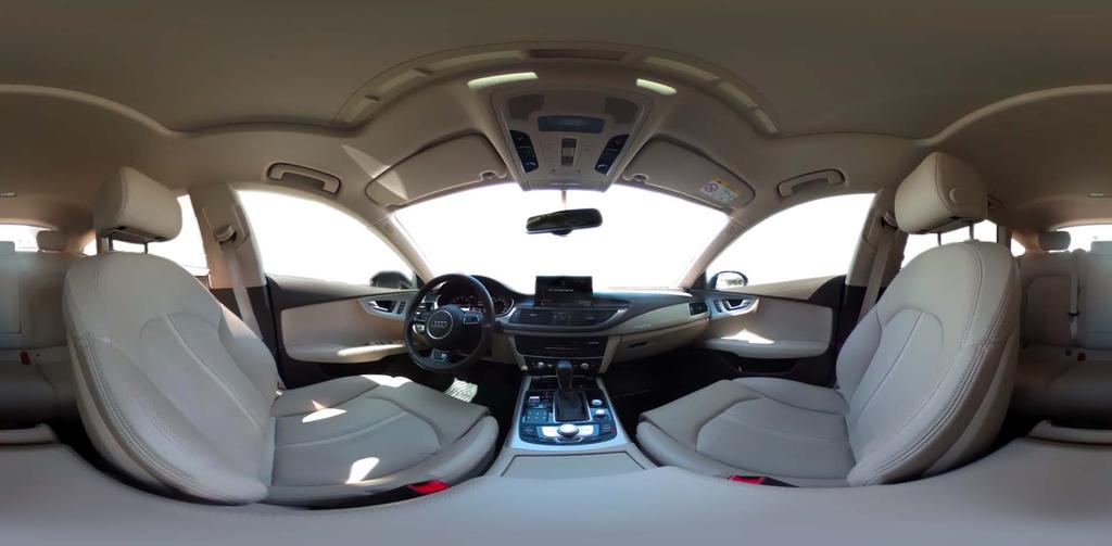 Yetkili Satıcılar tarafından 360 derece fotoğraflanan araç iç görünümleri DOD dijital platformlarına yüklenmiştir.