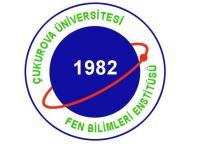 Çukurova Üniversitesi Fen Bilimleri Enstitüsü Çukurova University Insitute of Natural and Applied