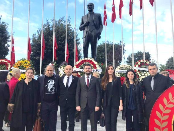 10 Kasım Atatürk ü Anma Günü Töreni ne Katıldık Tuzla sahil tören alanında gerçekleştirilen 10