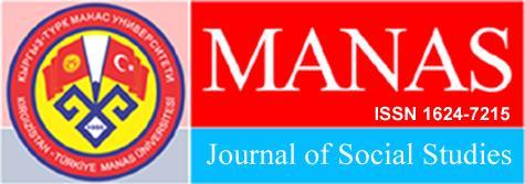 MANAS Journal of Social Studies (MJSS) ABSTRACTING & INDEXING TÜBİTAK-ULAKBİM Sosyal Bilimler
