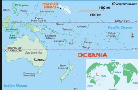 Pasifik adaları; 14 adada yüksek