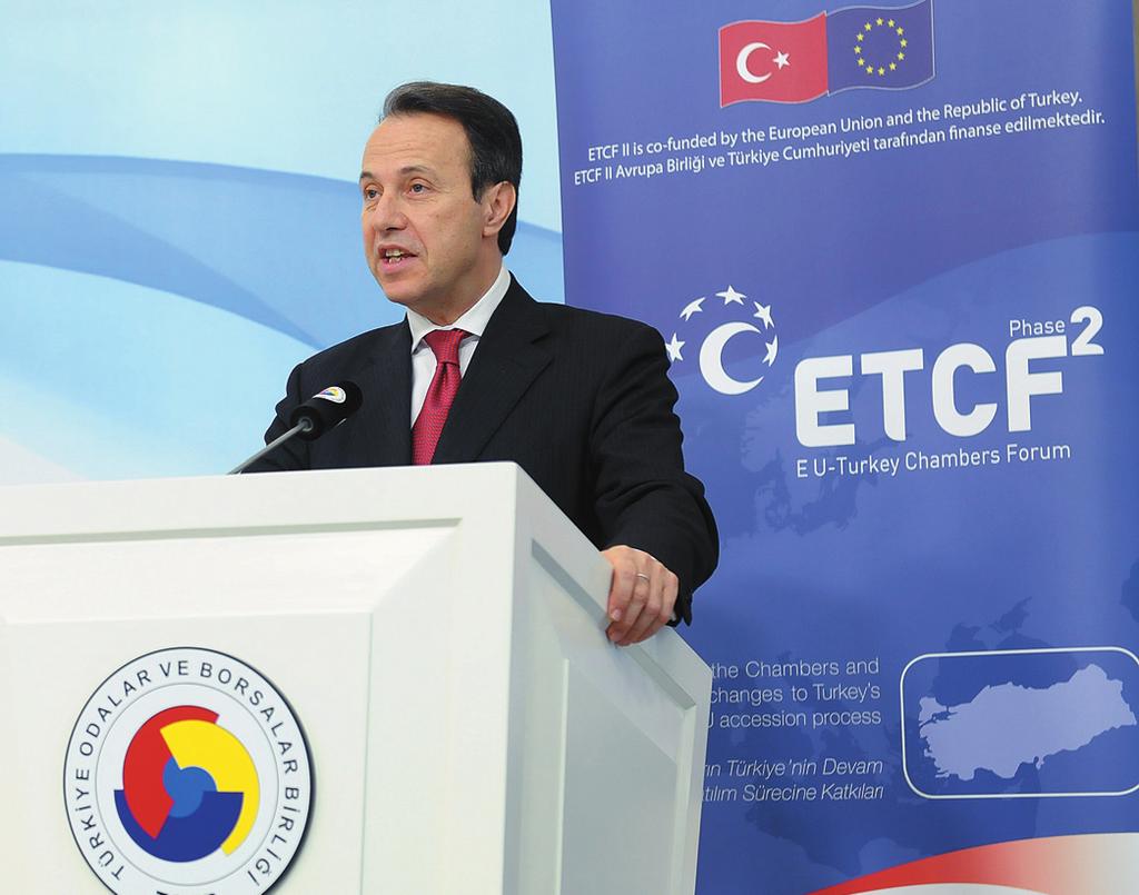 İŞ DÜNYASI l Eurochambres Genel Sekreteri Arnaldo Abruzzini, Türkiye oda/ borsalarıyla birlikte katma değeri yüksek yeni hizmetler geliştireceklerini belirtti.