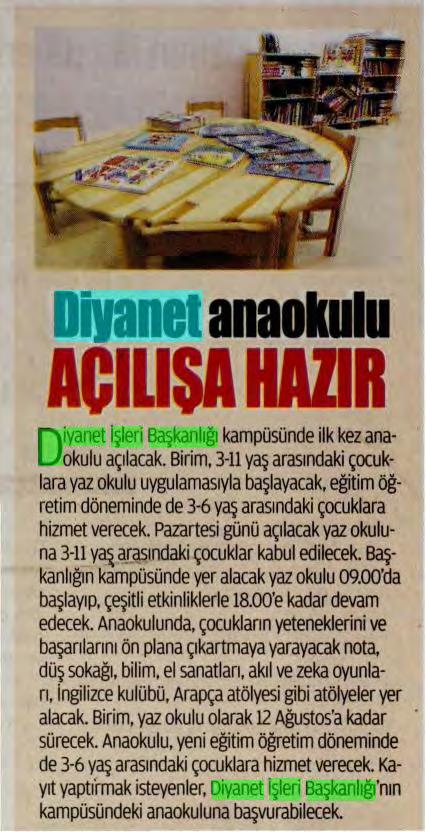 YENİ AKİT Tarih : 15.07.