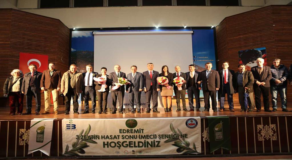 3. Zey n Hasat Sonu (Meci) Şenliği Kapsamında Ortak Akıl Toplan sı Düzenlendi 14 Şubat 2018 tarihinde Odamız, Edremit Belediyesi, Edremit Kaymakamlığı, Edremit Ticaret Borsası ve Tariş öncülüğünde