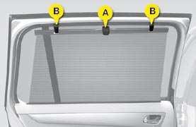 D Ü Z E N L E M E L E R ÜÇÜNCÜ SIRA BÖLMELERİ Üçüncü sıradaki yolcular, sağ panel ve şişe taşıyıcılı bir bölmeye sahip olabilirler (7 koltuklu modeller). YAN GÜNEŞLİKLER (C PICASSO).