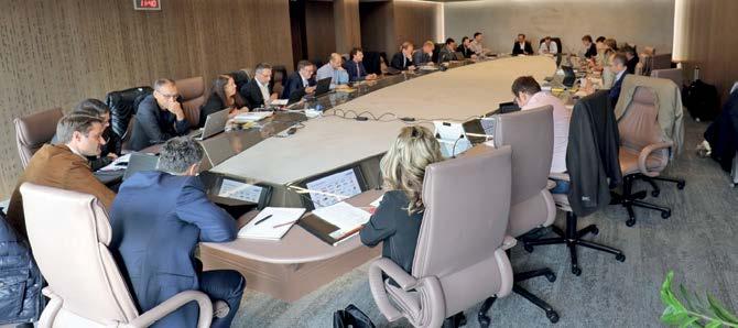 EAPA HSE Komite Toplantısı 12 Ekim de Paris te Yapıldı Üyesi olduğumuz Avrupa Asfalt Üstyapı Birliği-EAPA nın toplam 3 çalışma komitesinden biri olan ve yılda 2 kez geleneksel olarak toplanan EAPA