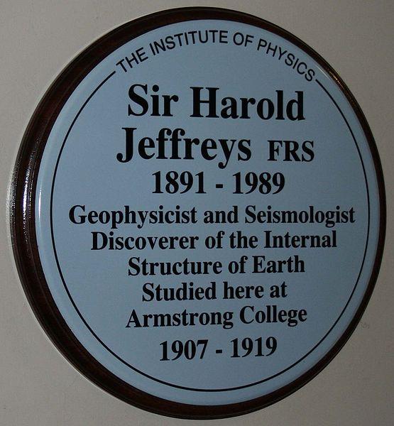1926 da Harold Jeffreys (1891-1989) çekirdek içinde S dalgalarının yayılmamasından dolayı yerin çekirdeğini