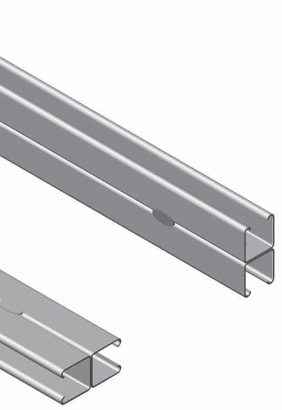 C Profile Strut Chnnels C Profiller ESC 8442SEIES Length Uzunluk * ESC-8442-500-150 500 1.50 1,598 1,733 ESC-8442-1000-150 1000 1.50 3,195 3,467 ESC-8442-1500-150 1500 1.