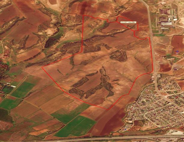 Arazilere ait tablo, uydu görünümü ve vaziyet planı aşağıdaki gösterilmiştir.