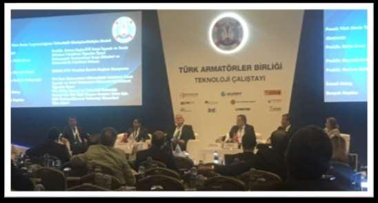 Cilt 3, Sayı 2-3-4 Panel 2. Oturum Çalıştayın 2. oturumunda Türk Deniz Taşımacılığının Teknolojik Dönüşüm/Gelişim Modeli konusu aşağıdaki panelistler ile ele alınmıştır. Prof. Dr.