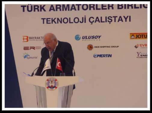 Cilt 3, Sayı 2-3-4 AÇIŞ KONUŞMALARI Çalıştay açış konuşmaları ile başlamış ve bu çerçevede Türk Armatör Birliği