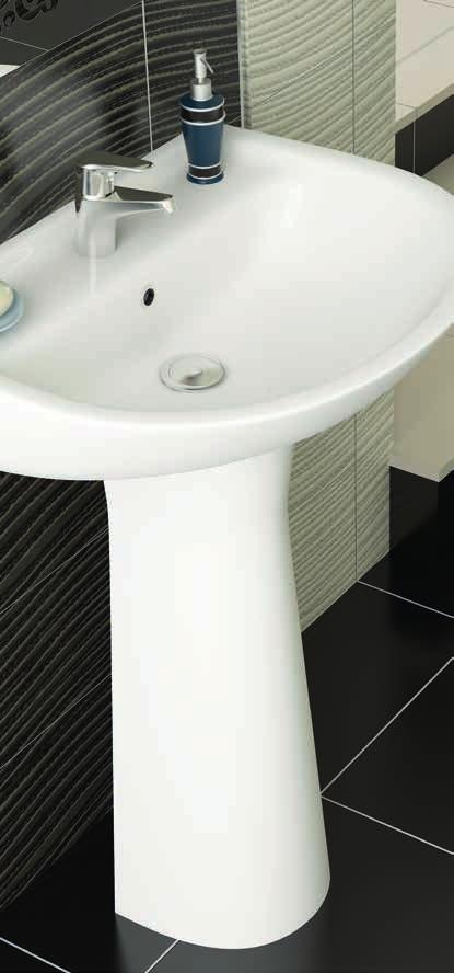 midas MİDAS BANYO TAKIMI Bathroom Set 5130 / 5422 5312 / 5412 Lavabo + Yarım Ayak Washbasin + Half Pedestal