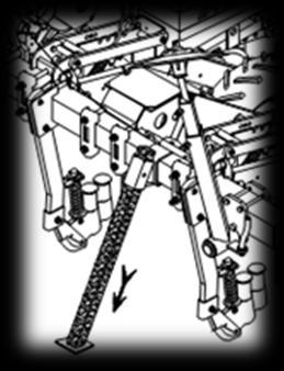 Yükseklik ayarı tepe kolu olan traktörlerde makine yukarıya kaldırıldığında makinenin mümkün olduğunca en az Ģekilde arkaya yatması sağlanacak Ģekilde ayar yapılmalıdır.
