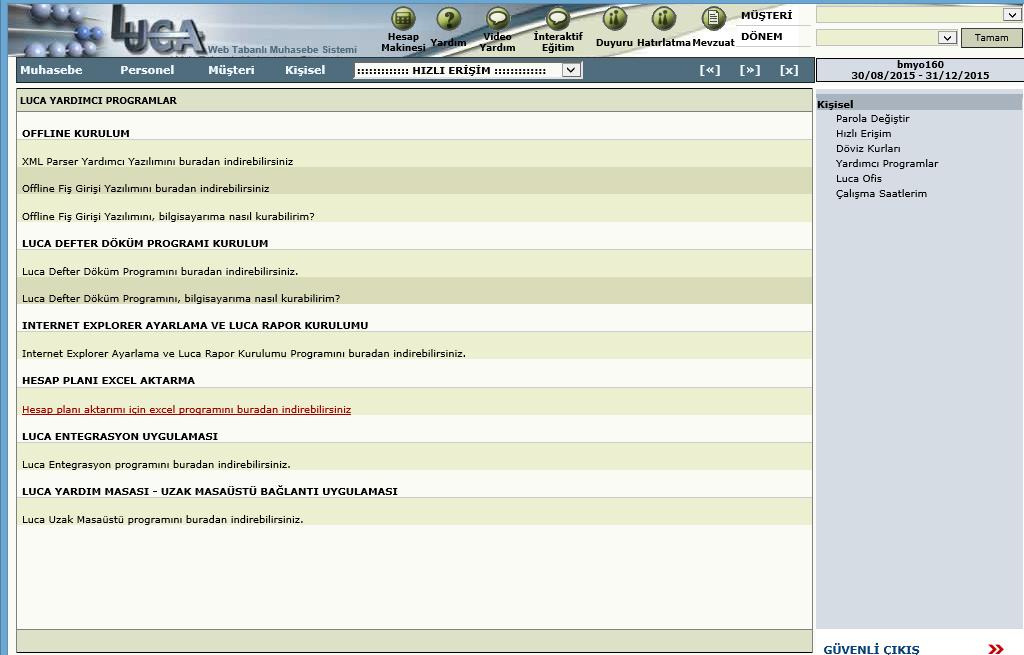 42 Hesap Planı XML Oluşturma Ve buradan Hesap planı aktarımı