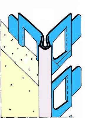 Profil No : PS ARC : Galvanizli +PVC Kemer Sıva Profili Galvanized + PVC Plaster Arches Profiles : 10mm : 0,50 mm ± 0,04 mm : 40x40 mm : Z 100 - Z180 Galvanizli Çelik Levha DX51D+Z + PVC Paket İçi