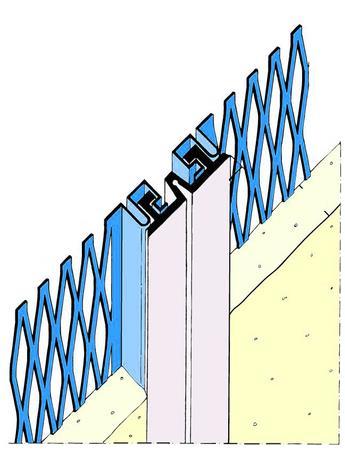 Profil No : PS DLT : Galvanizli Dilatasyon Profili Galvanized Dilatation Profile : 10mm : 0,50 mm ± 0,04 mm : 70x10X70mm : Z 100 - Z180 Galvanizli Çelik Levha PVC : 3,00 metre 3,00 meter Paket İçi