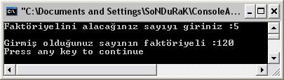 Kendini çağıran (Recursive ) metotlar Kendi kendini çağıran metotlara özyineli( recursive) metot denilir. Bu metotlarda, çağrımı sonlandıran bir kontrol yapısı da olmalıdır.