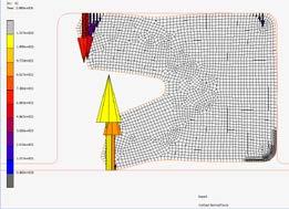 Rakip Ürün / Referans Ürün 200 bar Basınç Altındaki Akma Miktarları ve İç Gerilim Değerleri Akma Miktarı : 0,130 mm 0,180 mm 0,162mm İç Gerilimler : 17,09