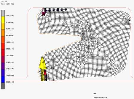 321 2.2.4 Prototip Ürün Kesitine Karar Verilmesi Analizlere ve hedeflere uygun olarak kesit çalışmaları yapılmıştır. İdeal kesit için farklı havuz, dudak, sırt geometrileri, sırt ve sıkma çapları, vb.