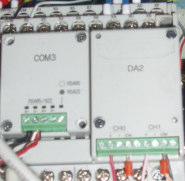 110 4. PLC üzerinden güç kaynağı ünitesinin analog olarak kontrol edilmesi zorunluluğundan dolayı PLC üzerine analog çıkış veren bir modül kullanarak sorun çözülmüştür.