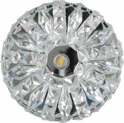 LED ARMATURLER FL-1837 Duy : G4 Gövde : ristal Cam Delik Çapı