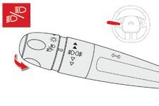 Aydınlatma ve görüş Ana aydınlatma modu seçim halkası İstenen simgeyi işaretin karşısına getirmek için çeviriniz. Lambalar sönük / Gündüz farları. AUTO aydınlatmasız model Farların otomatik yanması.