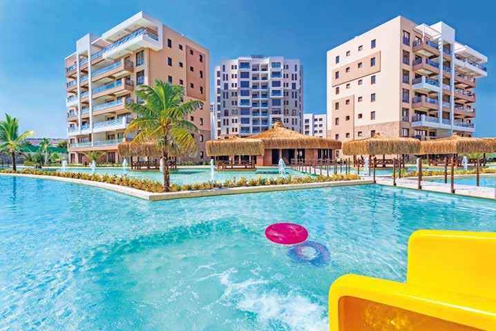 AquaCity Denizli nin AquaMall AVM Tropic Beach Aquapark 1+1, 2+1, 3+1, 3,5+1, 4+1 Denizli