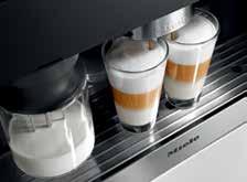 Ankastre Kahve Makineleri CVA 6401 ANKASTRE Ankastre model çekirdek sistemi PureLine dizayn DirectControl kumanda, sembollü panel Espresso, double espresso, kahve, double kahve, büyük kahve, double