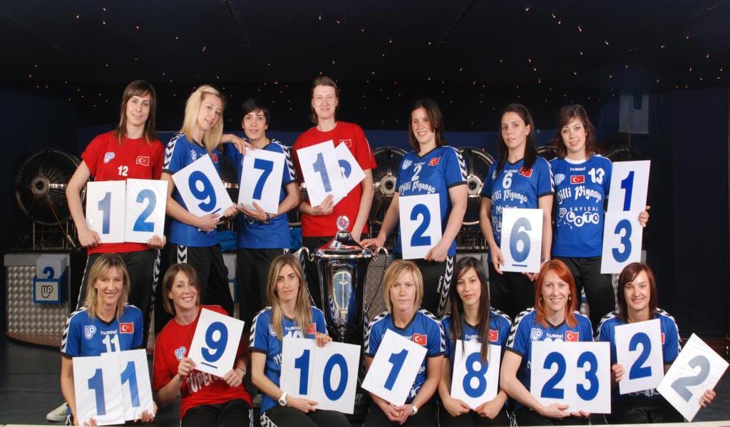 59 MALĠYE MĠLLĠ PĠYANGO SPOR KULÜBÜ 2008-2009 sezonunda Türkiye ġampiyonu olan bayan hentbol takımımız Avrupa ġampiyonlar Ligi 1.