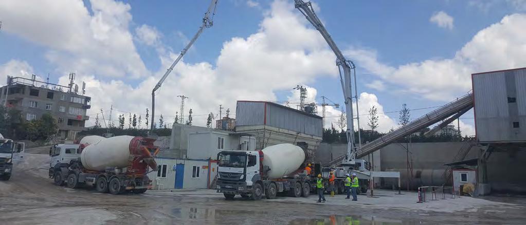 ETKİNLİKLER ACTIVITIES MYK, Beton Pompa Operatörü ulusal yeterliliğini yayımladı Türkiye Hazır Beton Birliği, hazır beton gelendirmesi yapmak üzere çalışmalarına devam ediyor.