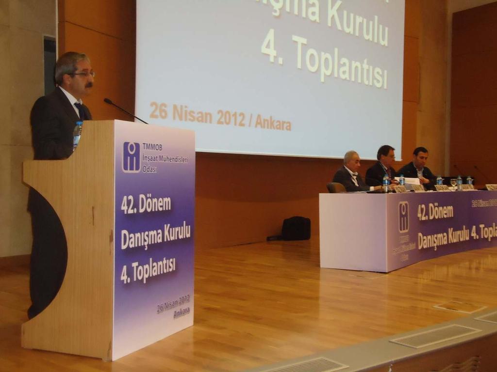 26 Nisan 2012 tarihinde Ankara da