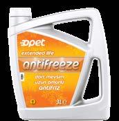 Dört Mevsim Uzun Ömürlü Antifriz Extended Life Antifreeze, Organik Asit Teknolojisi (OAT) ile üretilen etilen glikol esaslı, uzun ömürlü konsantre soğutma sıvısıdır.