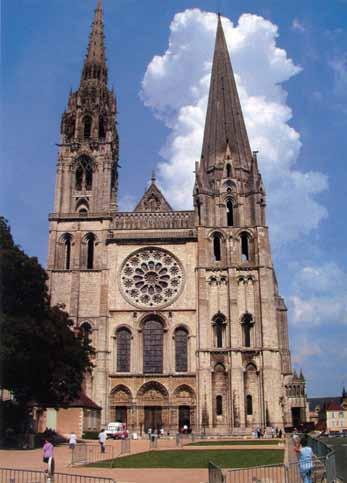 Fransız Katedral Okulu Chartres olarak tanınan İbn-i Rüşd ün Aristoteles e yazdığı eleştiri ve şerh, Avrupa medeniyetinin başlamasından tam 200 yıl önce Avrupa nın yeniden doğuşunun başlangıcı