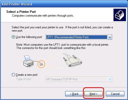 10. Use the following port onay düğmesinin tıklanmış olduğundan