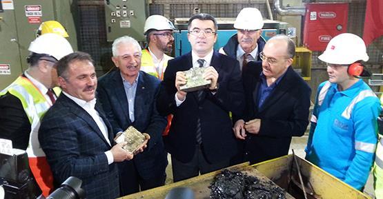 Gümüşhane nin yer altı zenginlikleri ile dolu bir maden şehri olduğunu vurgulayan GTSO Yönetim Kurulu Başkanımız İsmail Akçay, Maden işletmemizin tekrar üretime başlaması şehrimiz için çok önemli bir