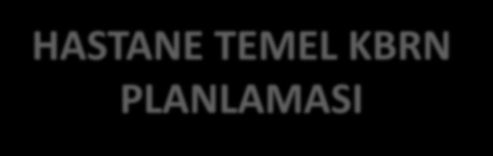 planı, 3) Görev tanımları, 4) Standart işlem yönergeleri