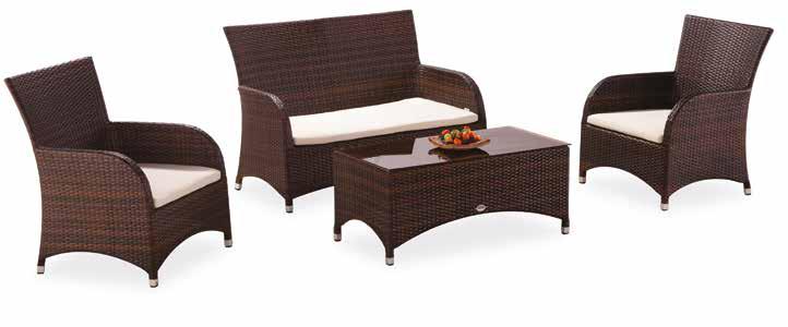 sette collection RATTAN OTURMA GRUBU JA 10505 Tekli