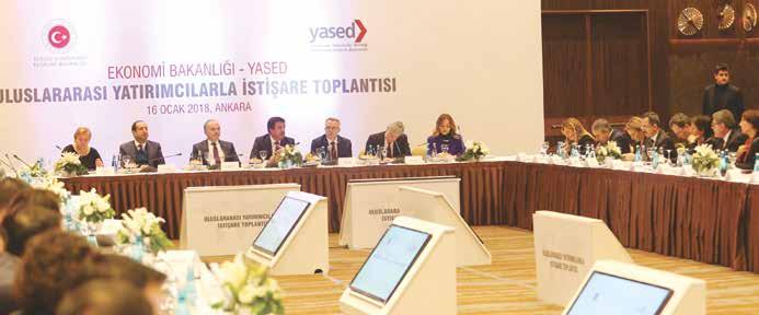 YASED Consultation Meeting with International Investors / January 16, 2018 YASED (International Investors Association), in cooperation with the ministries of Science, Industry and Technology;