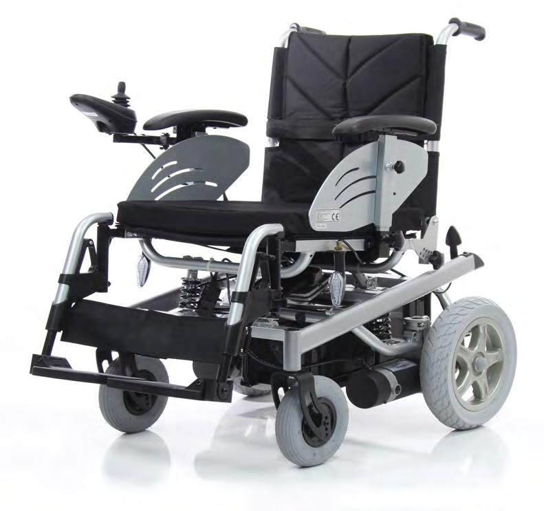 W123 WOLLEX AKÜLÜ Tekerlekli Sandalye Açısı ayarlanabilir ve önedoğru