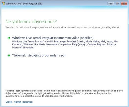 Windows Live Movie Maker ı indirmek için web adresi: http://explore.live.com/windows-live-movie-maker 1- Şimdi Yükleyin butonuna tıklıyoruz. 2- Açılan pencerede Dosyayı Kaydet diyoruz.