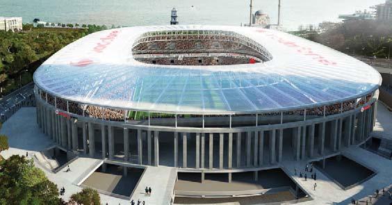proje Türkiye nin ilk akıllı stadı Vodafone Arena yı AFS havalandırıyor Tüm tribünlerde tam kapsamlı wifi hizmeti ve internet tabanlı dijital uygulamaların sunulduğu Türkiye nin ilk akıllı stadı
