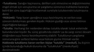 Tutuklama, kişi hak ve özgürlüklerini en ağır biçimde sınırlandıran bir koruma tedbiri olması sebebiyle sadece hâkim tarafından uygulanabilir.