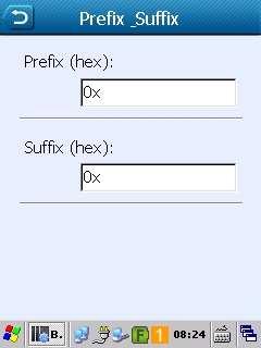Prefix & Suffix Newland PT30 Kullanım Kılavuzu Barkod tarama (okutma) işleminde aktarılan barkod verisinin başına veya sonuna ilave edilebilecek karekterlerin belirlenmesini sağlar.