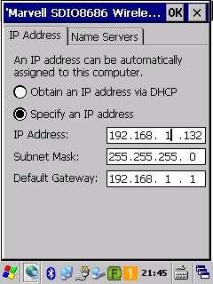 Mini USB kablo kullanılarak bilgisayar ile iletişim sağlandığında aktif olan USB CABLE: seçeneğinin örnek ekran görüntüsü aşağıdaki gibidir.