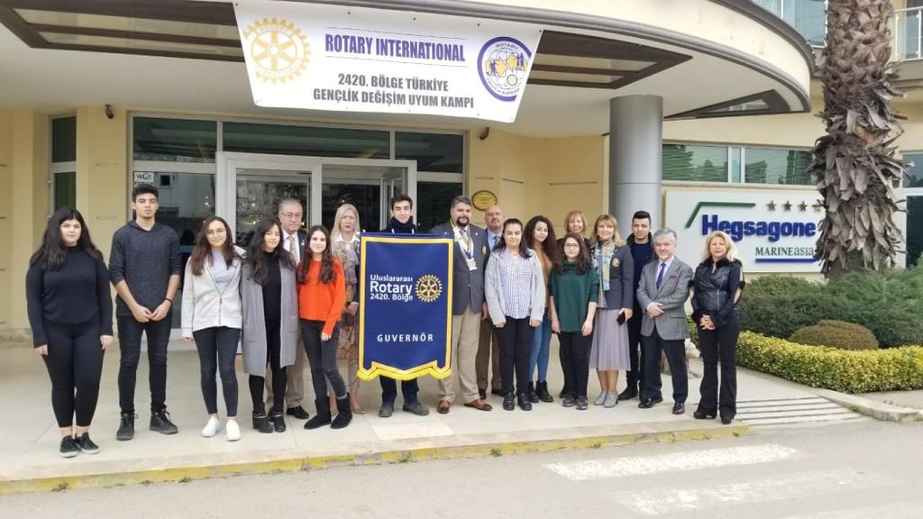 Sözleşmeyi Berlin de imzalayan İstanbul Bosporus Rotary Kulübü