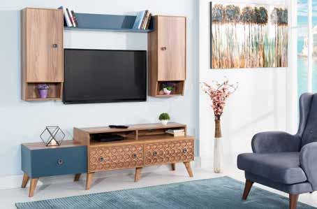 D: 18 Real Duvar Ünitesi Wall Unit Kapaklı Ünite