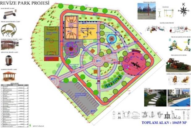 Parkı Projesi İzcilik ve Spor Kampı Projesi Kavakpınar Mahallesi İlke Sokak Parkı Halı Saha Projesi