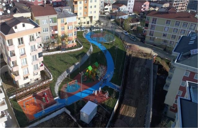 olmak üzere 4 adet yeni park hizmete sunulmuştur.