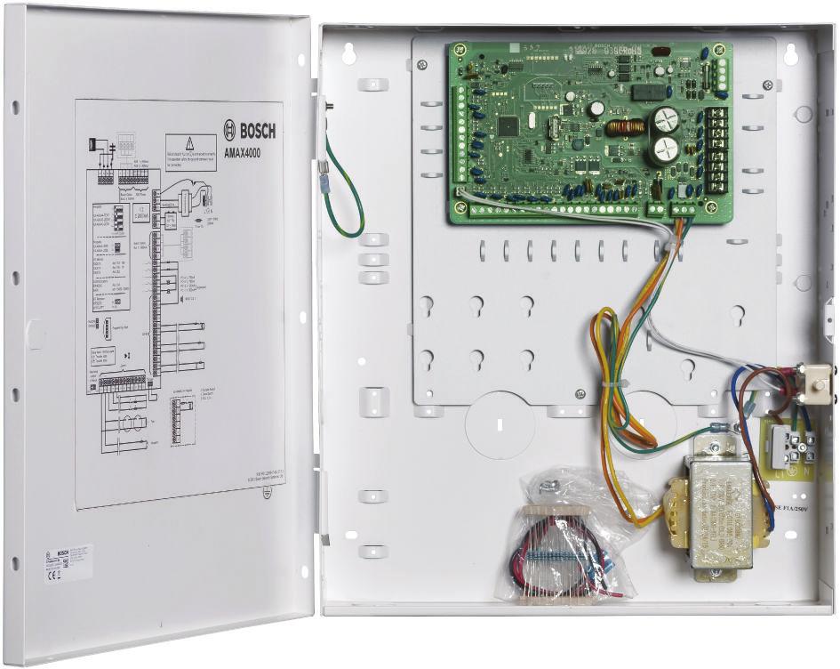 Hırsız Alarm Sistemleri ICP-AMAX4-P2-EN Hırsız alarmı paneli, fr/de/nl/pt ICP-AMAX4-P2-EN Hırsız alarmı
